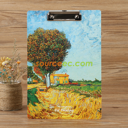 Customization Wooden Color Printing Folder Promotional Products