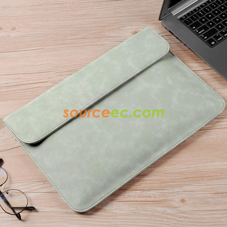 Customization Frosted Ultra-Thin Faux Leather Laptop Bag Promotional Products
