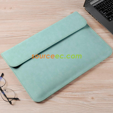 Customization Frosted Ultra-Thin Faux Leather Laptop Bag Promotional Products