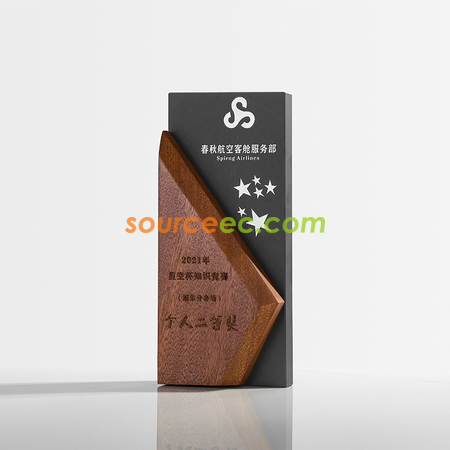 Customization Wood Inkstone Trophy Promotional Products