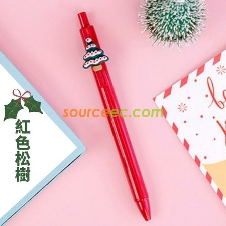 Customization Christmas Press Advertising Pen Promotional Products