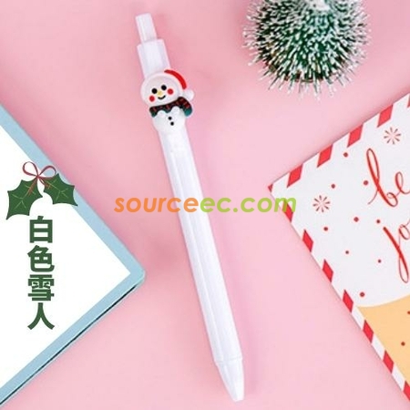 Customization Christmas Press Advertising Pen Promotional Products
