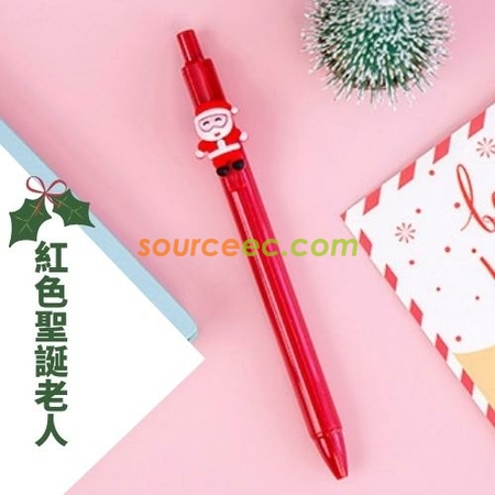 Customization Christmas Press Advertising Pen Promotional Products