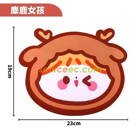 Customization Cartoon Christmas Mouse Pad Promotional Products