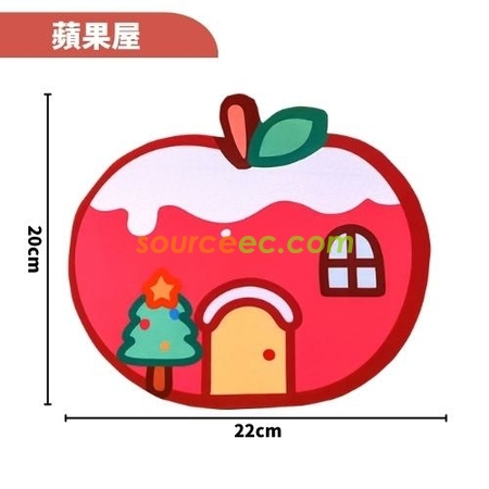 Customization Cartoon Christmas Mouse Pad Promotional Products