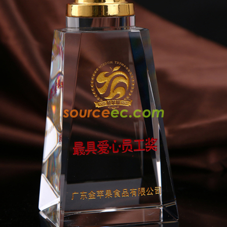 Customization Metal Crystal Trophy Promotional Products