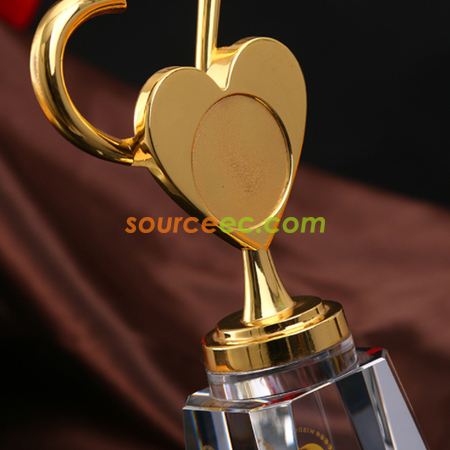 Customization Metal Crystal Trophy Promotional Products