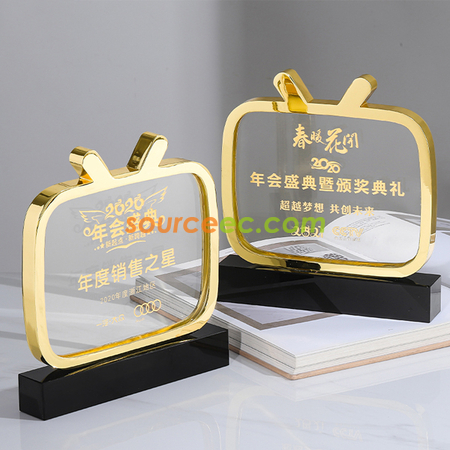 Customization Metal Crystal Trophy Promotional Products