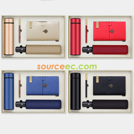 Customization Umbrella And Thermal Cup Gift Set Promotional Products