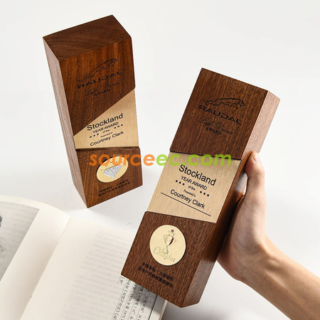 Customization Wood Trophy Promotional Products