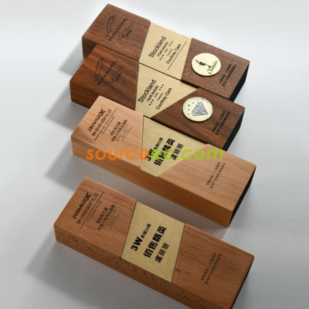 Customization Wood Trophy Promotional Products