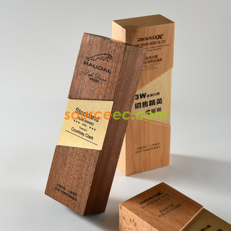 Customization Wood Trophy Promotional Products