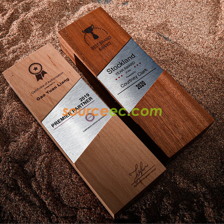 Customization Wood Trophy Promotional Products