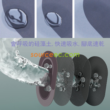 Customization Diatomaceous Earth Absorbent Fast Drying Bath Mat Promotional Products