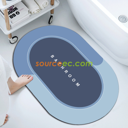 Customization Diatomaceous Earth Absorbent Fast Drying Bath Mat Promotional Products
