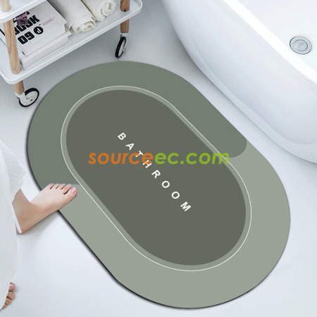 Customization Diatomaceous Earth Absorbent Fast Drying Bath Mat Promotional Products