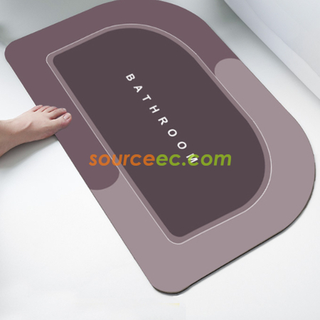 Customization Diatomaceous Earth Absorbent Fast Drying Bath Mat Promotional Products