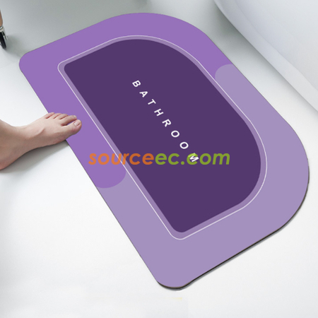 Customization Diatomaceous Earth Absorbent Fast Drying Bath Mat Promotional Products