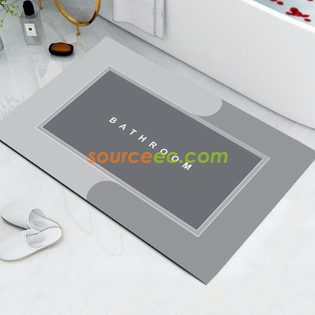 Customization Diatomaceous Earth Absorbent Fast Drying Bath Mat Promotional Products