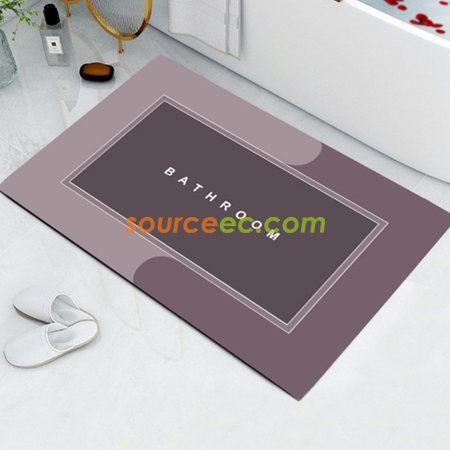 Customization Diatomaceous Earth Absorbent Fast Drying Bath Mat Promotional Products