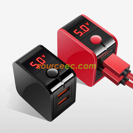 Customization Dual-USB Travel Adapter Promotional Products