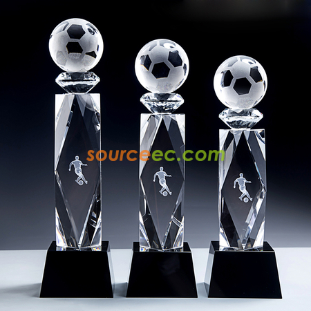 Customization Football Crystal Seat Promotional Products