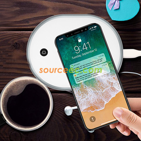 Customization Mug Warmer With Wireless Charger Promotional Products