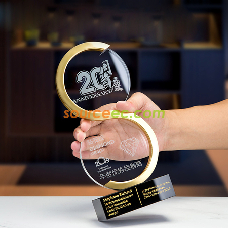 Customization Metal Crystal Award Promotional Products