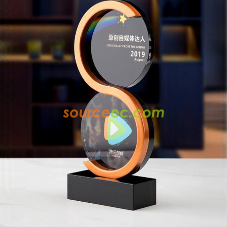 Customization Metal Crystal Award Promotional Products