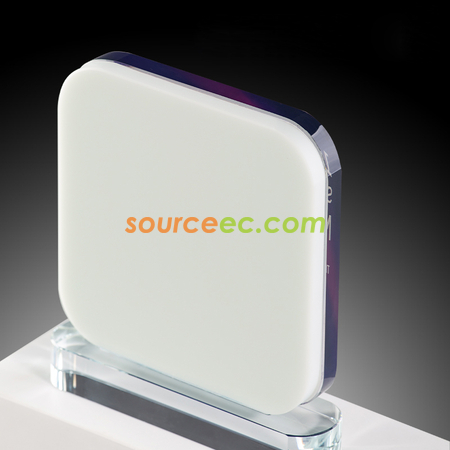 Customization White Jade Crystal Award Promotional Products