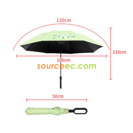 Customization Two-folding Umbrella Promotional Products