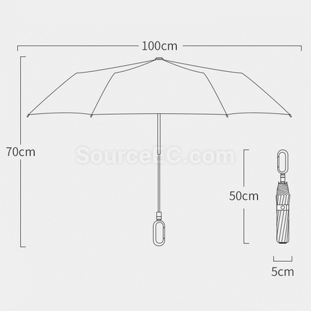 Customization Two-folding Umbrella Promotional Products