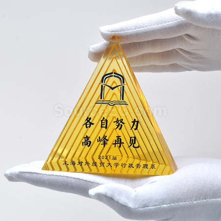 Customization Crystal Paper Weight Promotional Products