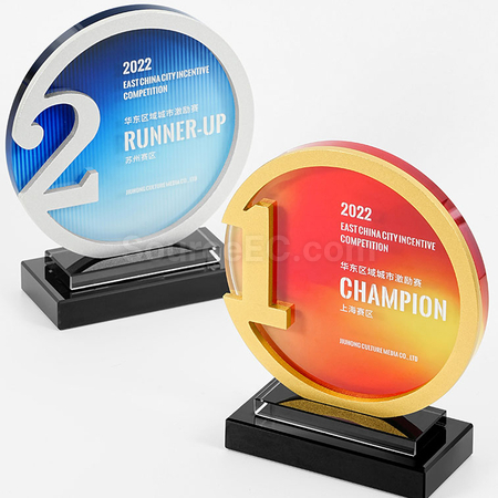 Customization Metal Crystal Trophy Promotional Products