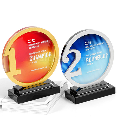 Customization Metal Crystal Trophy Promotional Products