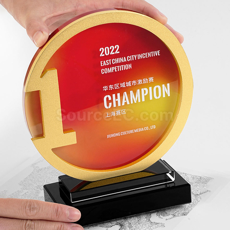 Customization Metal Crystal Trophy Promotional Products
