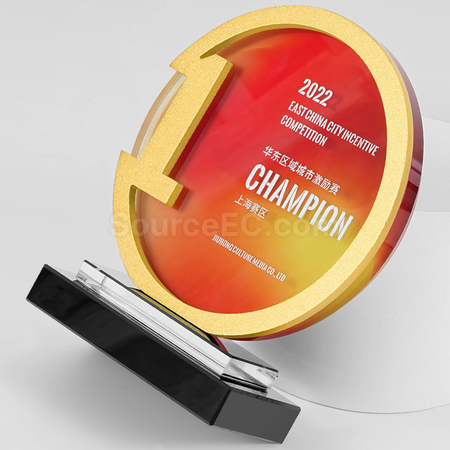 Customization Metal Crystal Trophy Promotional Products