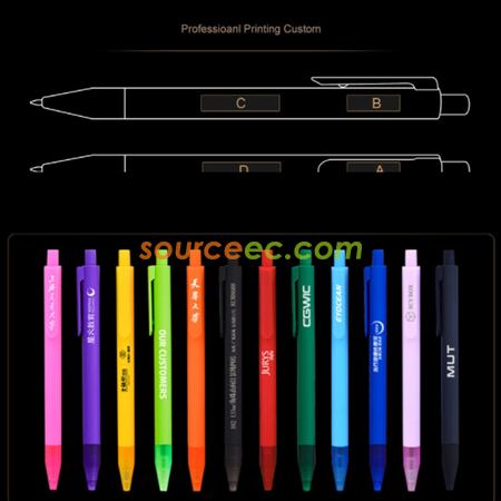 Customization Colorful Advertise Pen Promotional Products