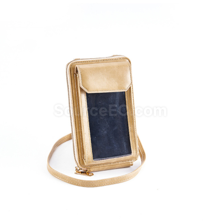 Customization PU Wallet With Touch Phone Bag Promotional Products