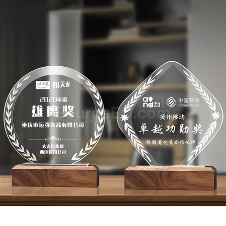Customization Crystal Trophy Promotional Products