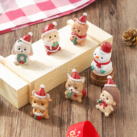 Customization Mini Christmas Resin Ornaments Promotional Products