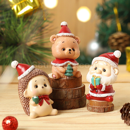 Customization Mini Christmas Resin Ornaments Promotional Products