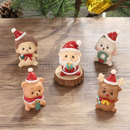Customization Mini Christmas Resin Ornaments Promotional Products