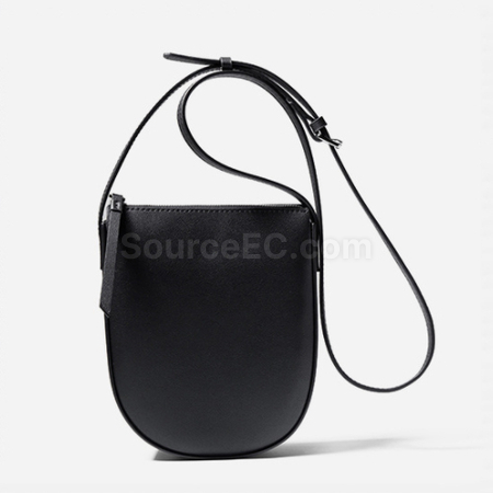 Customization Leather Shoulder Bucket Bag Promotional Products