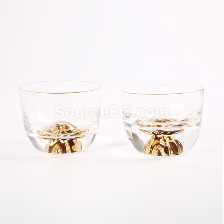 Customization Japanese Crystal Glass Teacup Promotional Products