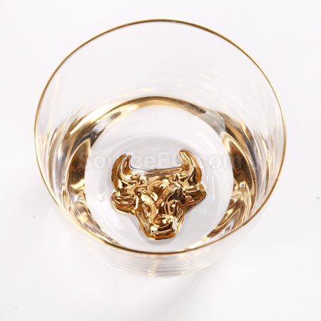 Customization Japanese Crystal Glass Teacup Promotional Products