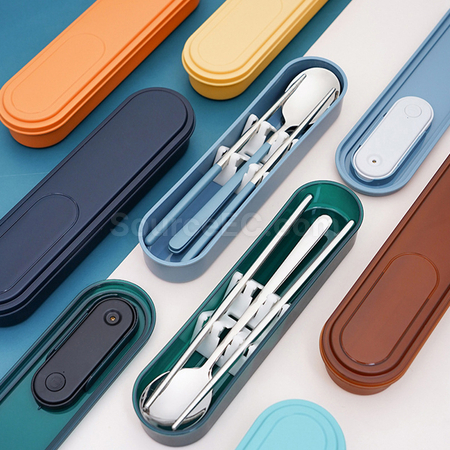 Customization Stainless Steel Tableware With UV Sterilizer Promotional Products