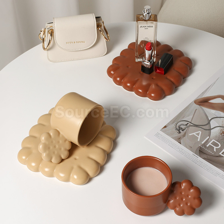 Customization Creative Biscuit Coffee Cup Promotional Products