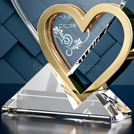 Customization Crystal Trophy Promotional Products