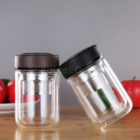 Customization Double-layer Glass Cup Promotional Products